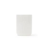 Excelsa Nordic - Juego de 6 vasos blancos, cristal pulverizado, capacidad 350 ml.