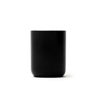 Excelsa Nordic - Juego de 6 vasos negros, cristal pulverizado, capacidad 350 ml.