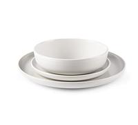 Excelsa "Nordic" - Juego de mesa de 12 piezas, cerámica, color blanco