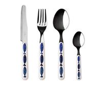 Excelsa Ocean - Juego de cubiertos de 24 piezas, acero inoxidable 18/0