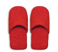 Excelsa - Pantuflas de baño de felpa para hombre, 30 x 12 x 5 cm