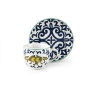Excelsa Paquete de 6 tazas de café con tapa Amalfi