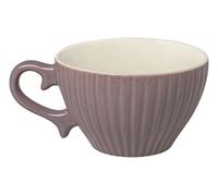 Excelsa Parisienne Taza té 200 ml, Porcelana, Lila, 9.5 x 9.5 x 6.5 cm