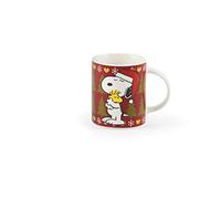 Excelsa Peanuts - Juego de 4 tazas de cerámica