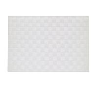Excelsa Poker - Mantel Individual Rectangular (42,5 x 30,0 cm), Color Blanco