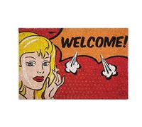 Excelsa Pop - Felpudo de Entrada, Fibra de Coco Multicolor, 40 x 60 cm