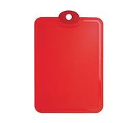 Excelsa Rainbow - Tabla de Cortar de Polipropileno, Color Rojo, 35 x 23 cm