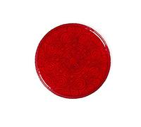 Excelsa Red Arabesque - Plato para servir, cristal