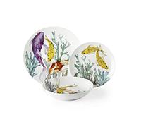 Excelsa Servicio de mesa de 18 piezas Hokkaido, cerámica