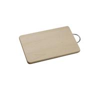 Excelsa Tabla de Cortar de Madera con Mango, marrón, 32 x 20 cm