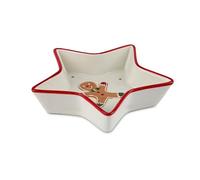 Excelsa Wonderful Ginger Plato navideño con forma de estrella, para pan de jengibre
