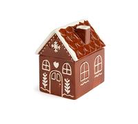 Excelsa Wonderful Ginger - Tarro navideño de cerámica para galletas