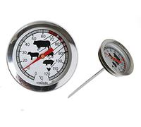 Excelsa X-Line Sonda Termómetro para Carne, Acero Inoxidable, Plata, 12 cm
