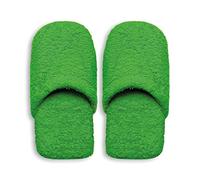 Excelsa cálido Zapatillas de baño para Mujer, Esponja, Verde, 27.5 x 11 x 3 cm, 2