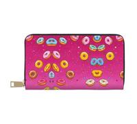 Excepcional cartera de viaje de piel sintética con estampado de medusas, cartera larga con cremallera diseñada para mujeres, NO, Talla única