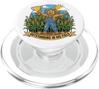 Excepcional En Su Campo Espantapájaros Divertido Papá Broma Humor PopSockets PopGrip para MagSafe