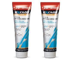 Excilor Soin des Pieds Crème Hydra-Intense Pieds Très Secs 2x125ml