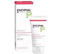 Excipial Protect - Crema de manos para protección e hidratación, 50 ml | Cuidado protector de manos, manos secas, sin fragancias, absorción rápida, protección contra agua, jabón y detergentes