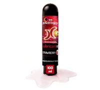 Excite Gel Lubricante Íntimo con Acido Hialurónico y Aroma a Fresa. Lubricante a base de agua Vegano, Sin Parabenos, Apto para Piel Sensible | 100ml