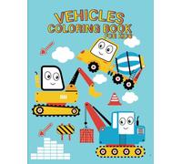 Exciting Vehicles Coloring Book for Kids Ages 3-8 - Fun and Creative Car, Truck, and Transport Coloring Pages