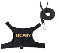 ExcLent Arnés para reptiles con correa, negro, chaleco ajustable con diseños de explorador y seguridad, alas de dragón acolchadas suaves para animales pequeños