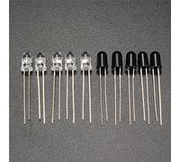 ExcLent El Emisor Infrarrojo Del Lanzamiento Del Diodo Infrarrojo De 10Pcs 5M M 940Nm Recibe El Receptor Led