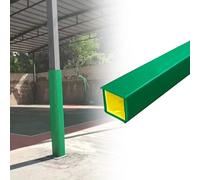 EXCLURA Almohadilla para Poste de Baloncesto Almohadilla Cuadrada para Poste de Baloncesto (10 X 10, 15 X 15, 20 X 20 cm), para Jóvenes, Color y Tamaño Personalizados(Green 3ft/91cm,13x13/33x33cm)