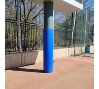 EXCLURA Almohadilla para Poste de Baloncesto Almohadilla Protectora de Columna de Cancha de Espuma, Almohadilla Resistente para Postes de Aro de Baloncesto para Postes(3ft/91cm,3 in (7.5 cm))