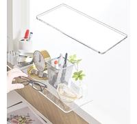 EXCLURA Extensor para Alféizar de Ventana Extensor de Alféizar de Ventana Acrílico de 5 mm de Espesor, Tablero de Extensión de Repisa de Ventana Transparente(70x45cm(27 9/16 x 17 3/4"))