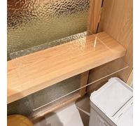 EXCLURA Extensor para Alféizar de Ventana Tablero de Extensión de Encimera Transparente, Estante Extensor de Alféizar de Ventana de Acrílico, Placa de Encimera de Cocina(60x15cm(23 5/8 x 5 15/16"))