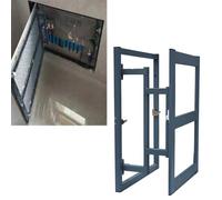 EXCLURA Trampilla Pladur Panel de Acceso Alicatable Oculto con Marco de Acero, 30x30, 35x35, 40x40 cm, Placa de Cubierta de Pared para Acceso a Plomería/Electricidad(37x39in/95x100cm)