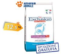 Exclusion Diet Hipoalergénico M/L Breed Fish & Patata 12,5 KG > Pescado Y