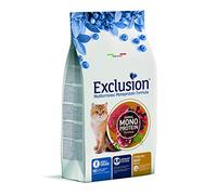 Exclusion Mediterraneo Monoprotein - Esterilizado para Adultos All Breeds de Ternera para Gatos, 1,5 kg