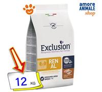 Exclusion Perro Renal Adulto Medio Grandes Breed Cerdo Sorgo Y Arroz 2/12 KG