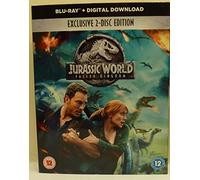 EXCLUSIVE 2-Disc Edition JURASSIC WORLD 2018, BLU-RAY Disc + Bonus DVD Disc