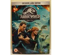 EXCLUSIVE 2-Disc Edition JURASSIC WORLD Fallen Kingdom DVD Set 2018