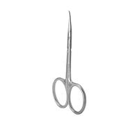 Exclusive 21 tijeras profesionales para cutículas con punta curvada TYPE 2 (Diseño: Flor de Magnolia)