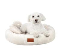 Exclusive Bed Cama para perros Lily de tela Sorriso pequeña, color crudo crema, M 70 cm x 57 cm, suave y duradera, resistente a la abrasión, resistente a la rotura, también cama para gatos