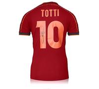 Exclusive Memorabilia Camiseta de fútbol AS Roma 1998-99 firmada por Francesco Totti