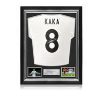 Exclusive Memorabilia Camiseta de fútbol del Real Madrid 2024-25 firmada por Kaká. Marco
