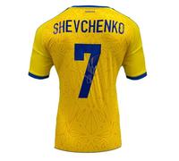 Exclusive Memorabilia Camiseta de Ucrania firmada por Andriy Shevchenko