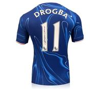 Exclusive Memorabilia Camiseta del Chelsea 2024-25 firmada por Didier Drogba