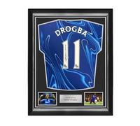 Exclusive Memorabilia Camiseta del Chelsea 2024-25 firmada por Didier Drogba. Marco