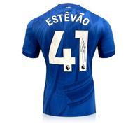 Exclusive Memorabilia Camiseta del Chelsea firmada por Estêvão Willian