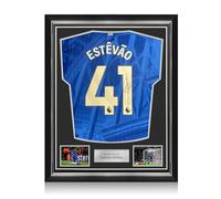 Exclusive Memorabilia Camiseta del Chelsea firmada por Estêvão Willian. Marco Superior