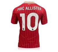 Exclusive Memorabilia Camiseta del Liverpool firmada por Alexis Mac Allister