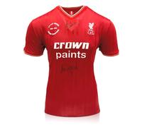 Exclusive Memorabilia Camiseta del Liverpool firmada por Kenny Dalglish e Ian Rush