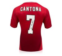 Exclusive Memorabilia Camiseta del Manchester United firmada por Eric Cantona