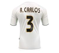 Exclusive Memorabilia Camiseta del Real Madrid 2003-04 firmada por Roberto Carlos