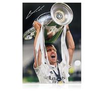 Exclusive Memorabilia Foto del Real Madrid firmada por Luka Modric: Ganador de la UCL